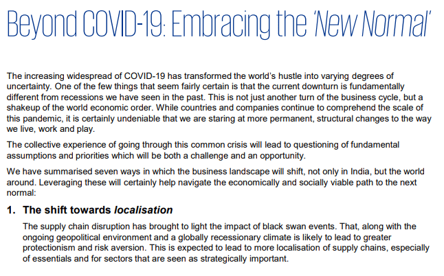 Embracing new Normal beyond COVID-19