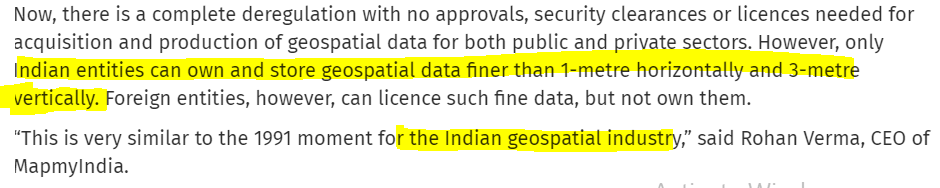 GEOSPATIAL INDUSTRY : 1991 MOMENT