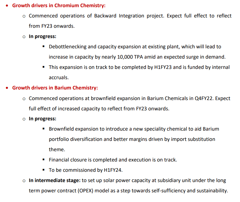Insight into Vishnu Chemicals