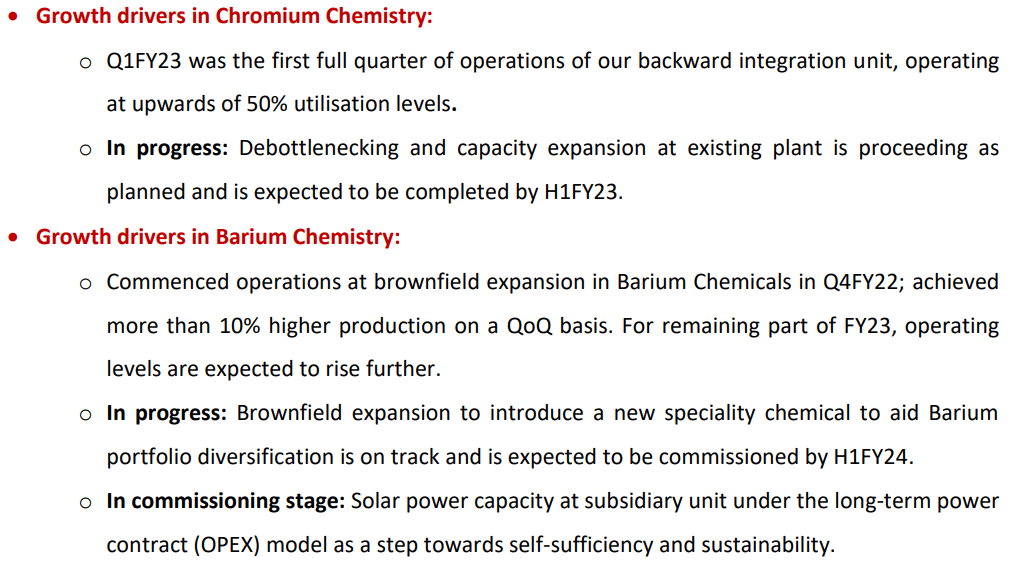 Insight into Vishnu Chemicals